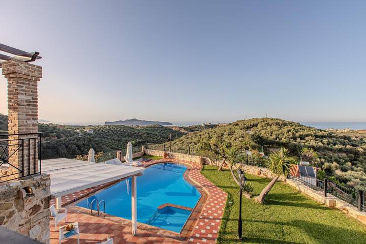 Villa Trouli in Chania en omgeving