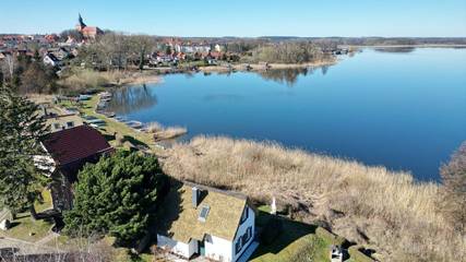 Ferienhaus für 4 Personen, mit Ausblick und Garten in Sternberg