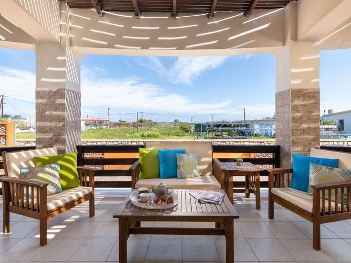 Ferienhaus für 7 Personen, mit Pool und Balkon sowie Garten in Afantou - 3