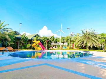 Station pour 3 personnes, avec vue et piscine ainsi que jardin et terrasse à Ban Phe