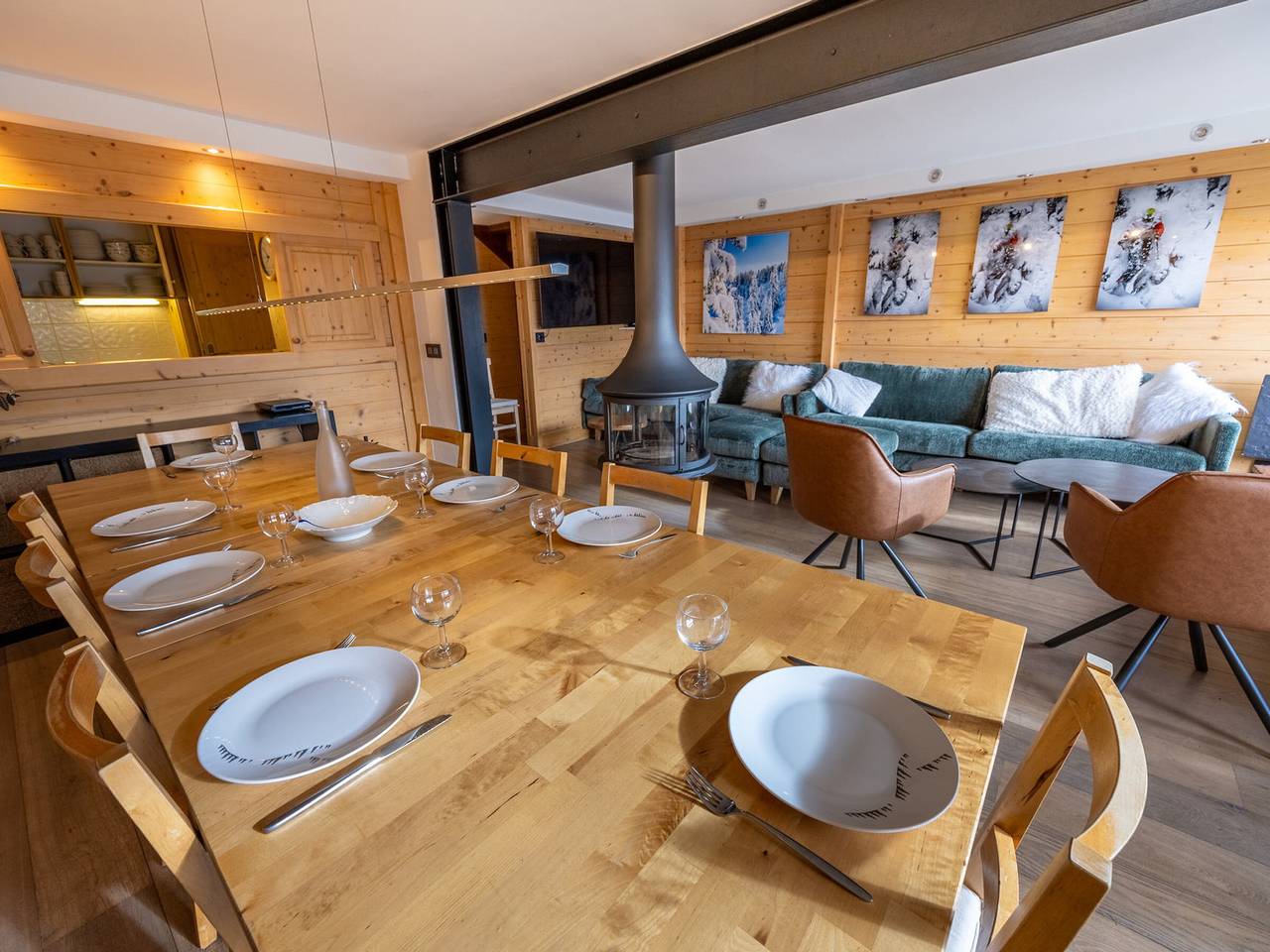 Chalet spacieux pour 14 pers., sauna, parking, proche pistes - Les Arcs 1600 in Arc 1600, Bourg-Saint-Maurice