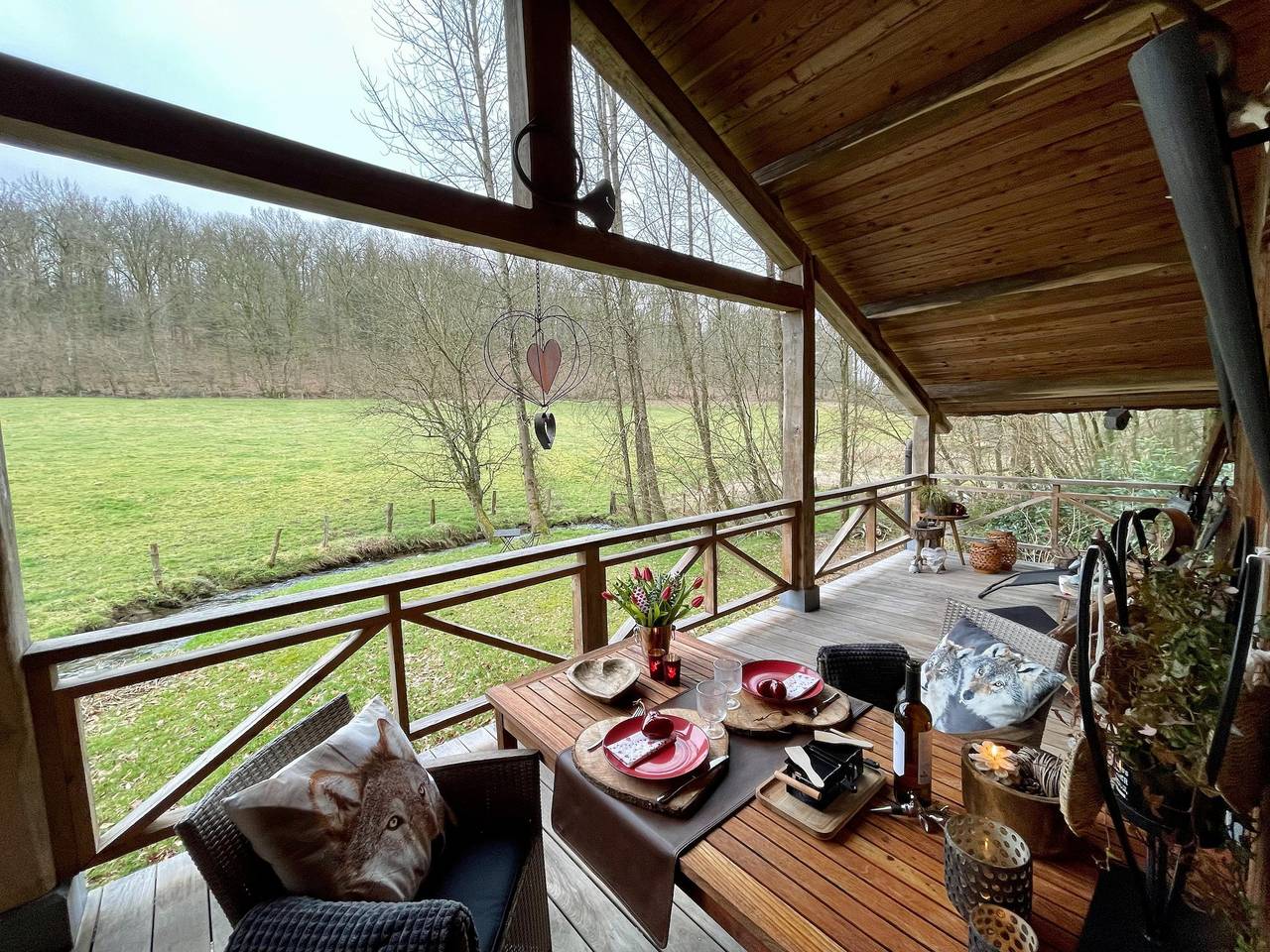 Romantische Villa mit Spa in Saint-Hubert, Neufchâteau und Umgebung