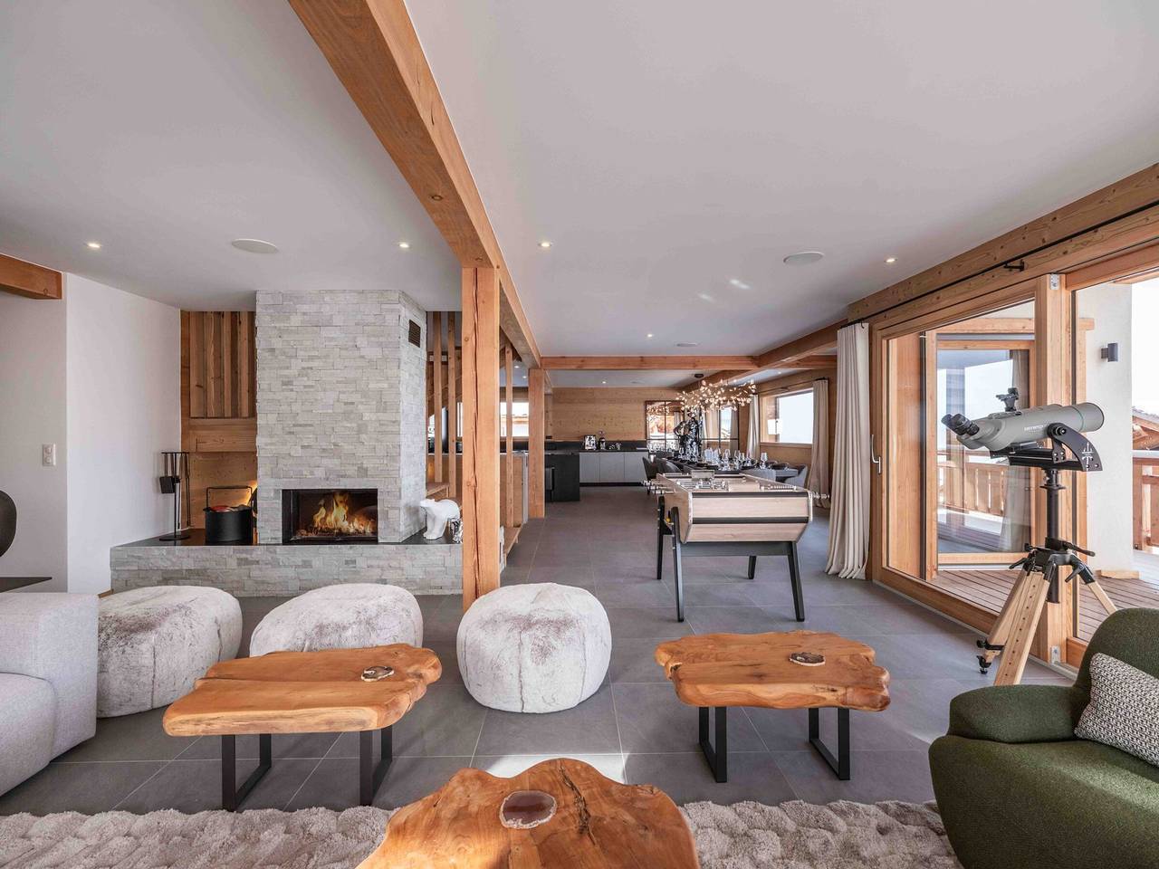 Chalet moderne à Combloux avec piscine et espace bien-être in Combloux, Pays du Mont-Blanc
