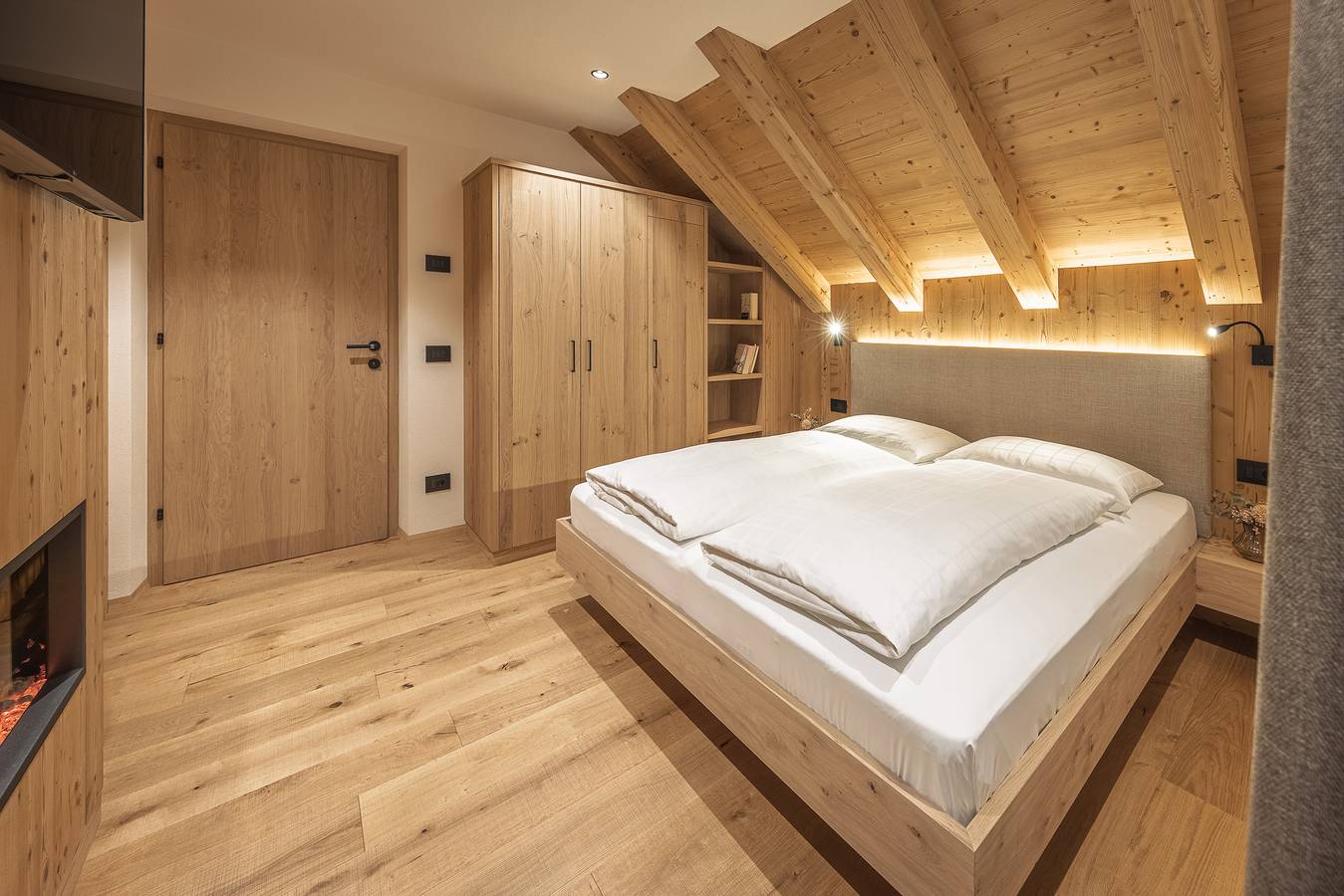 Ganze Wohnung, Ferienwohnung "Promberger - Alpin" mit Balkon, Bergblick und Sauna in Montal, St. Lorenzen