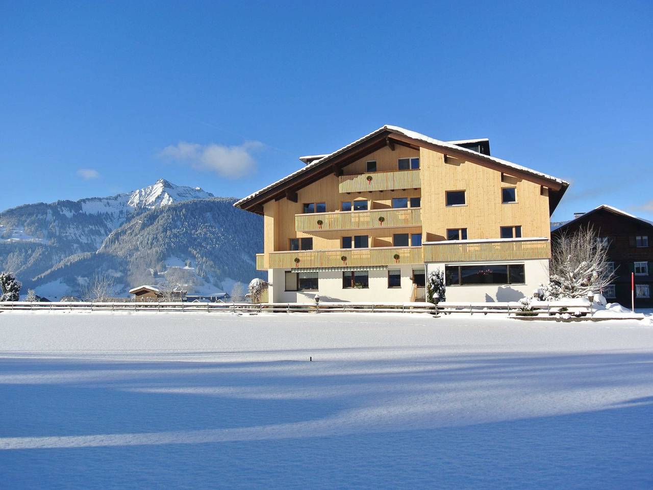 Ganze Ferienwohnung, Rössle Appartements in Bezau, Bregenzerwald - Appartement Fernblick in Bezau, Bregenzerwald