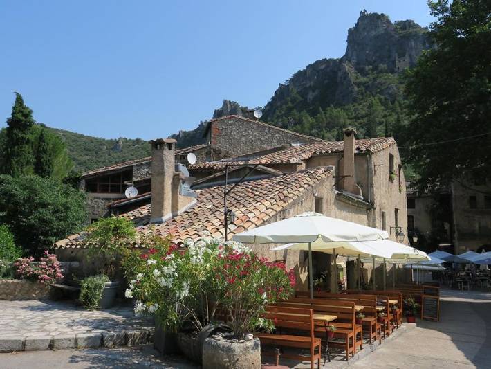Hôtel pour 3 personnes, avec terrasse, animaux acceptés à Saint-Guilhem-le-Désert - 4
