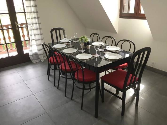 Gîte pour 10 personnes, avec vue et terrasse à Saint-Mamet - 4