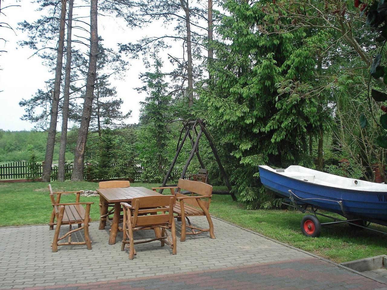 Dom Pod Sosnami - Dom Pod Sosnami 100.1 in Grunwald, Seenplatte von Ilawa