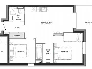 Chalet pour 6 Personnes dans Hauteluce, Espace Diamant, Photo 3
