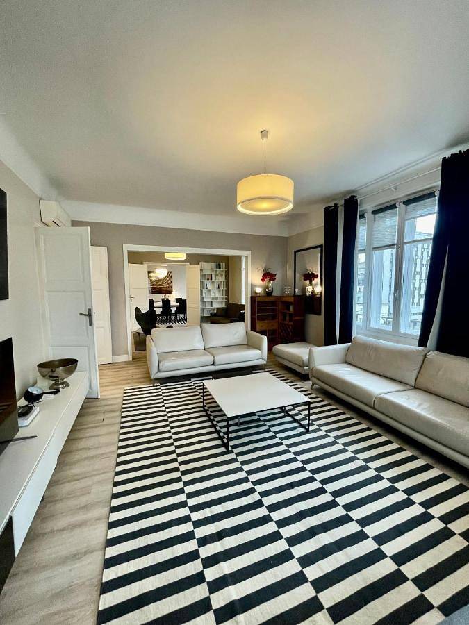 Appartement de vacances pour 10 personnes, avec balcon et vue