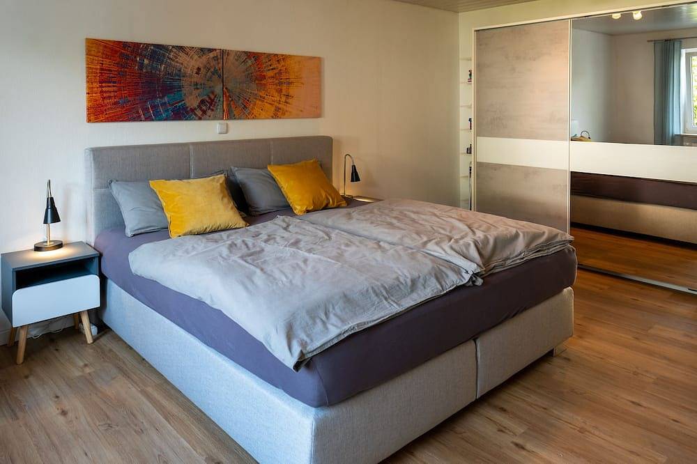 Ganze Wohnung, Ferienwohnung Kathan❤️ modern, barrierefrei, Nähe Center Parc, Radfahren/Wandern in Altusried, Bayerisch Schwaben