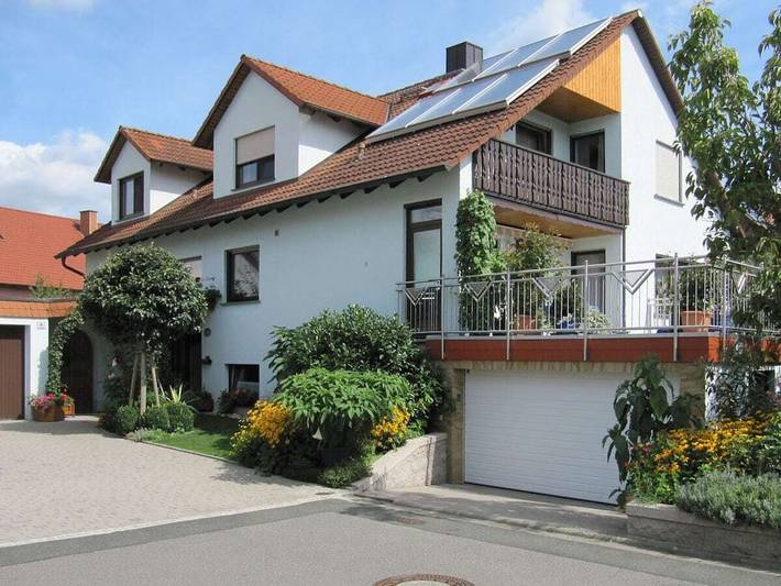 Ferienhaus für 4 Personen, mit Terrasse und Garten in Zapfendorf