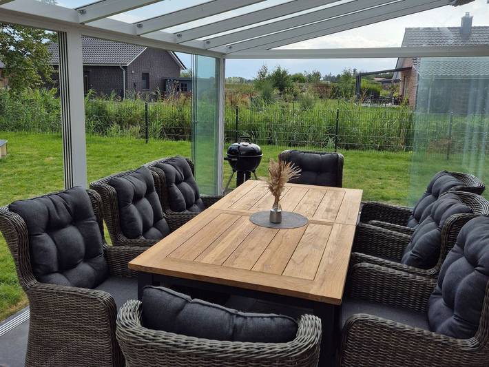 Ferienpark für 8 Personen, mit Garten und Sauna sowie Pool, mit Haustier am Jadebusen - 4