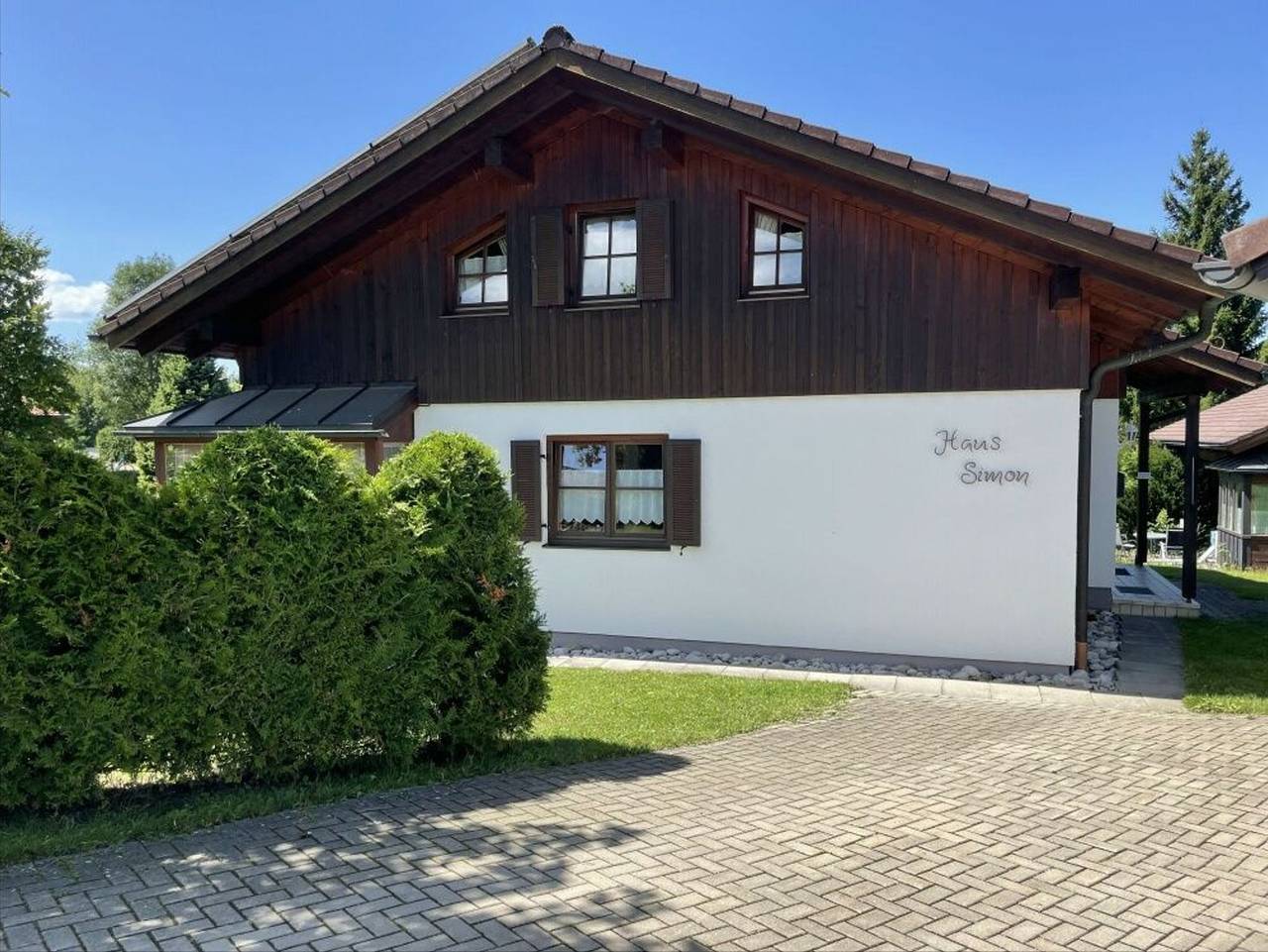 Ferienhaus Untere Gamssteige im Feriendorf Reichenbach - Haus Simon mit Bergblick und Garten (Ht, ) in Nesselwang, Bayerisch Schwaben