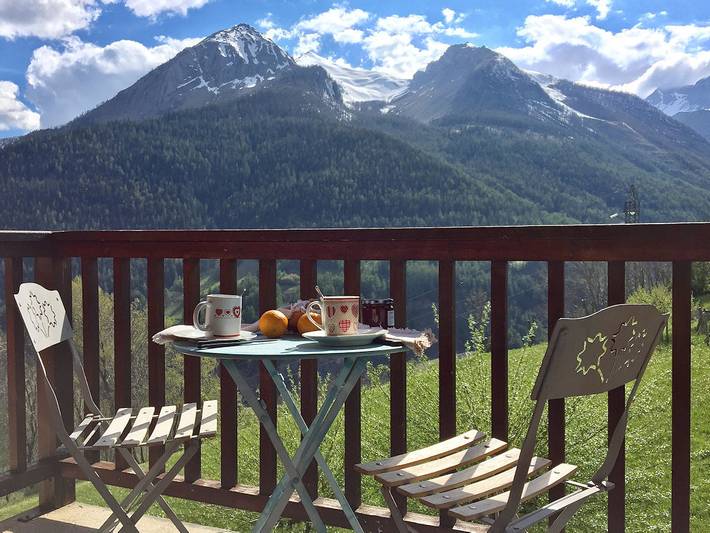 Gîte pour 5 personnes, avec jardin à Saint-Paul-sur-Ubaye
