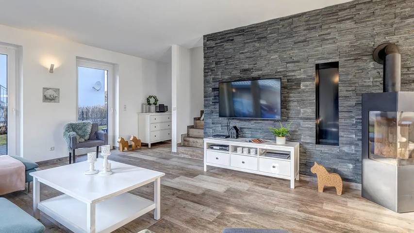 Ferienhaus für 8 Personen, mit Garten und Terrasse sowie Sauna, mit Haustier in Zempin