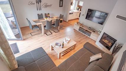 Ferienhaus für 6 Personen, mit Garten und Sauna sowie Terrasse in Lenz