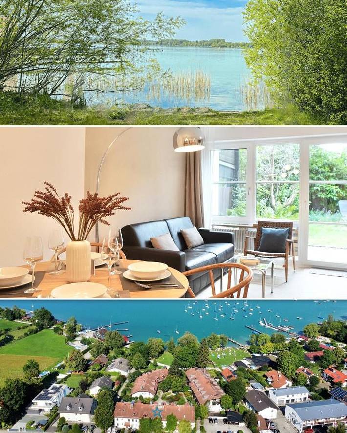 Ferienwohnung für 4 Personen, mit Garten in Wörthsee