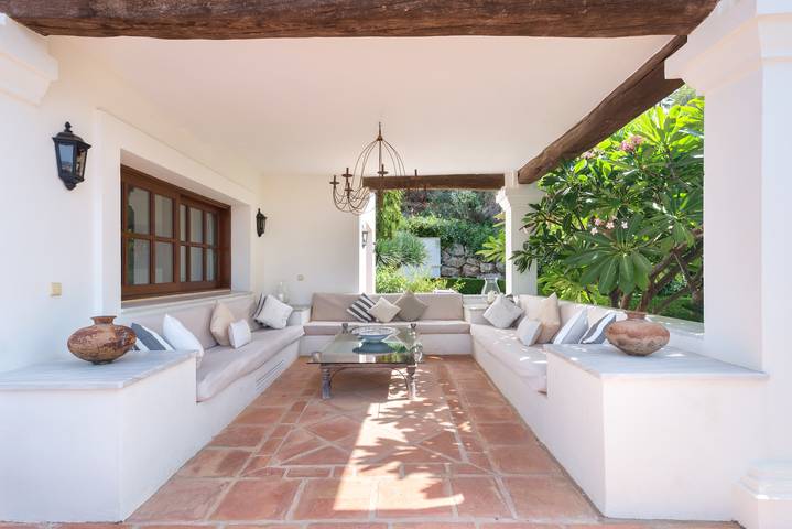Casa rural para 12 personas, con jardín en Estepona - 4