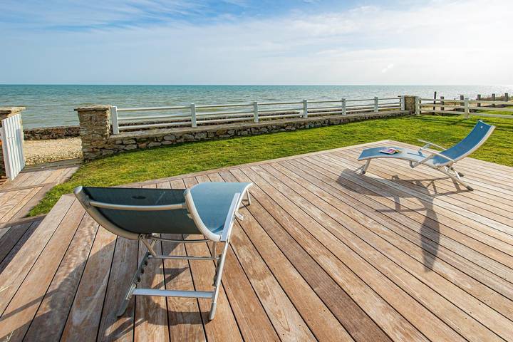 Maison de vacances pour 5 personnes, avec jardin dans Plages du débarquement