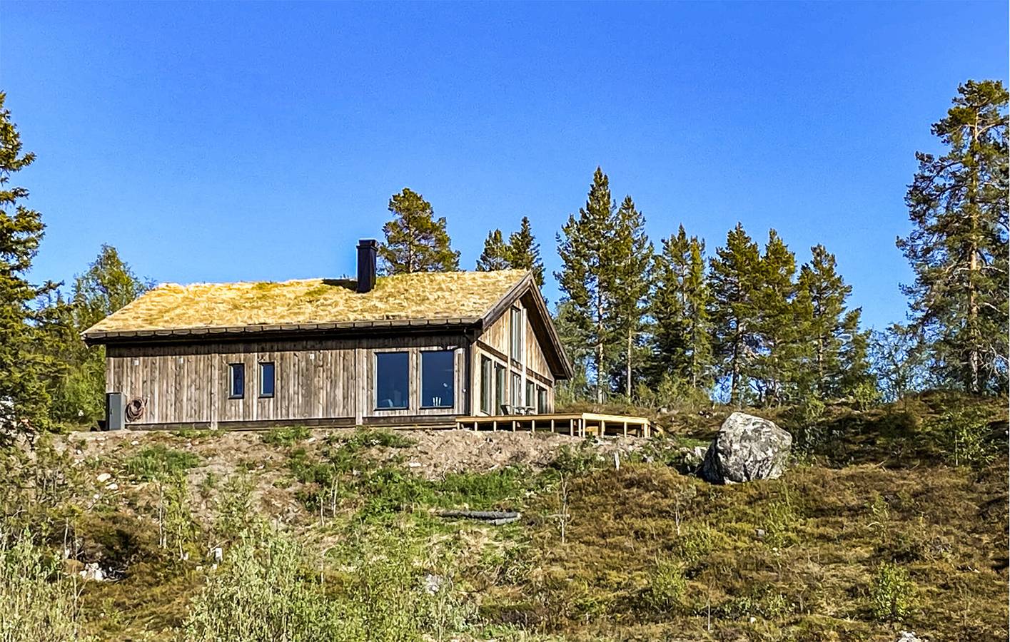 Ferienhaus für 11 Personen mit Terrasse in Vinje