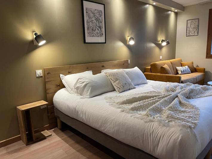 Hôtel pour 2 personnes, avec Terrasse dans Gare De Moutiers Salins Brides Les Bains