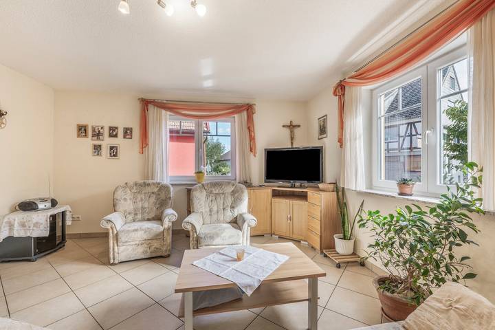 Hel lägenhet, Apartment 'Eg' with Private Terrace, Private Garden and Wi-Fi in Krautheim, Hohenlohe