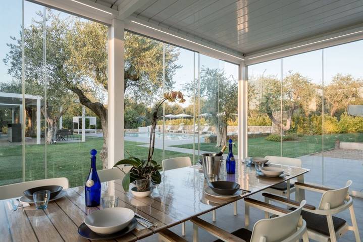 Villa pour 14 personnes, avec piscine ainsi que vue sur l’océan et jardin à Alghero - 3