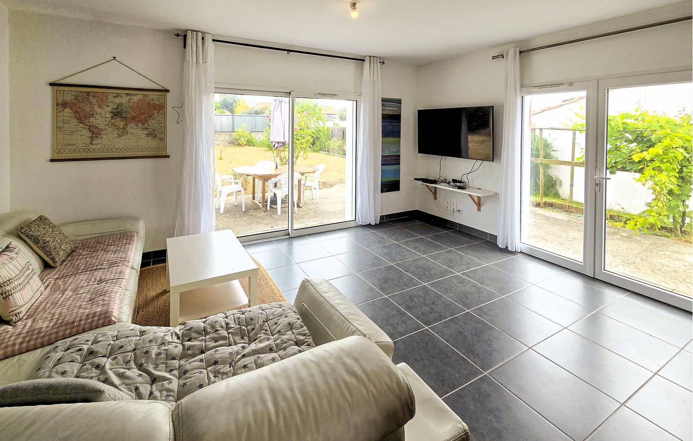 Una acogedora casa a 1 km de Moutiers-les-Mauxfaits: ¡con jardín y wifi! in Moutiers-les-Mauxfaits, Vandea