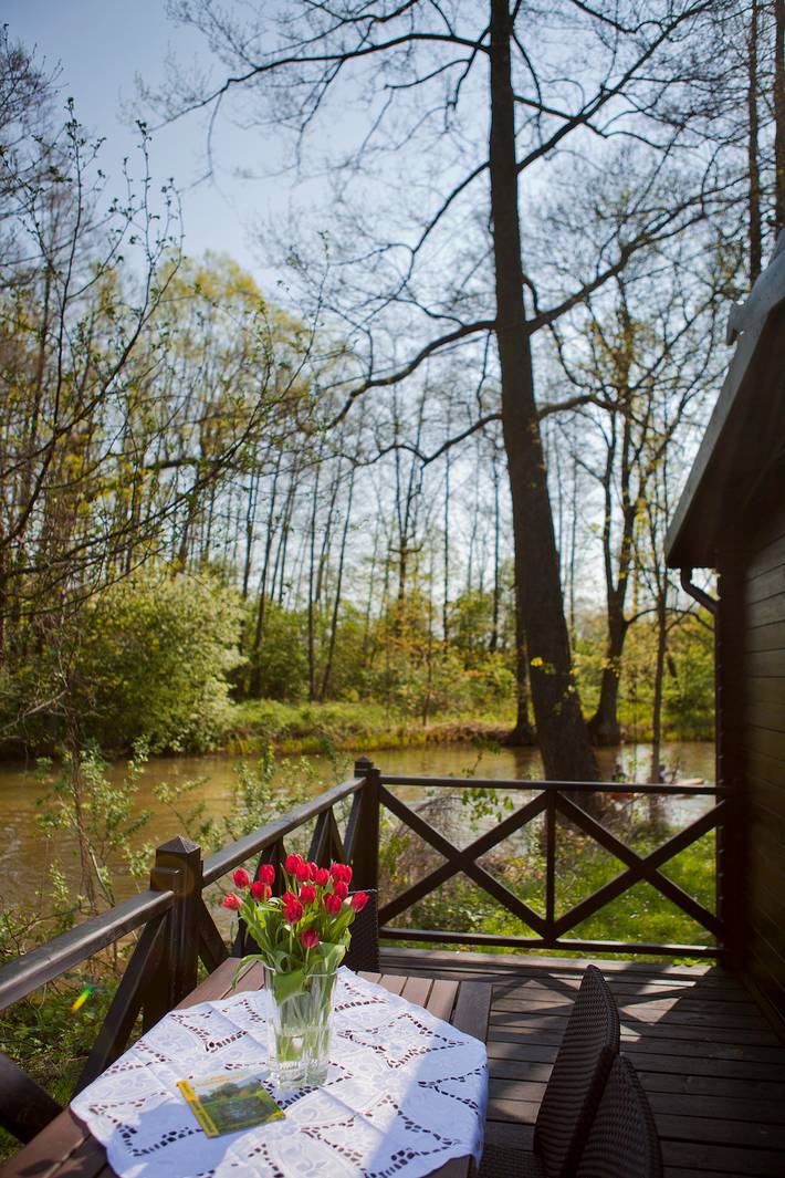 Ferienhaus für 4 Personen, mit Terrasse im Spreewald