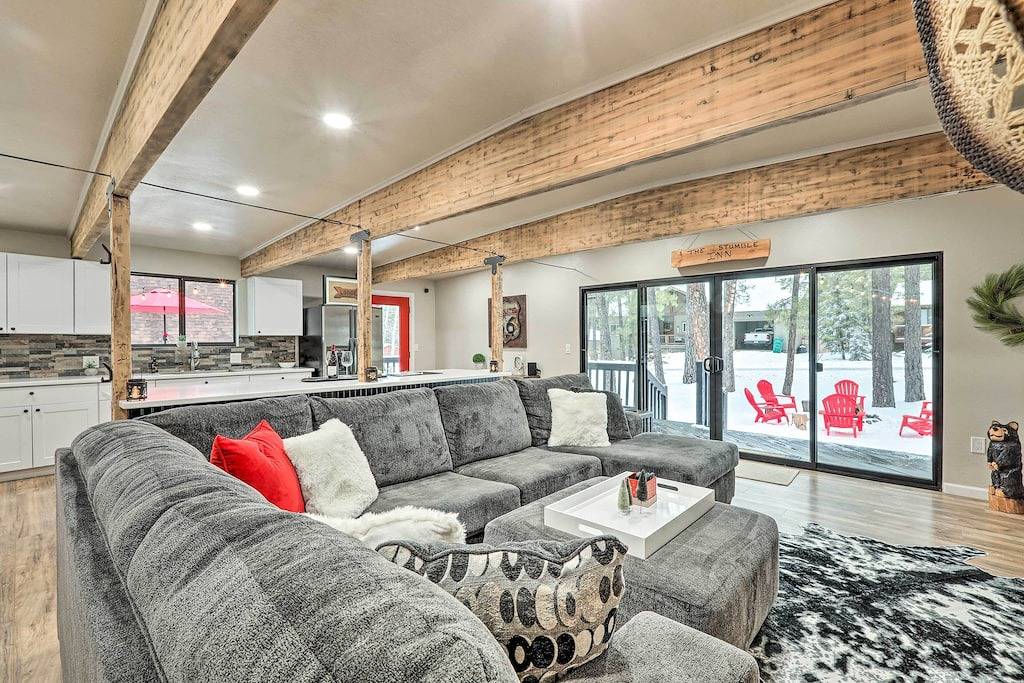 Fire Pit + Atv Trail Access: Munds Park Cabin! in Munds Park, Oak Creek Canyon