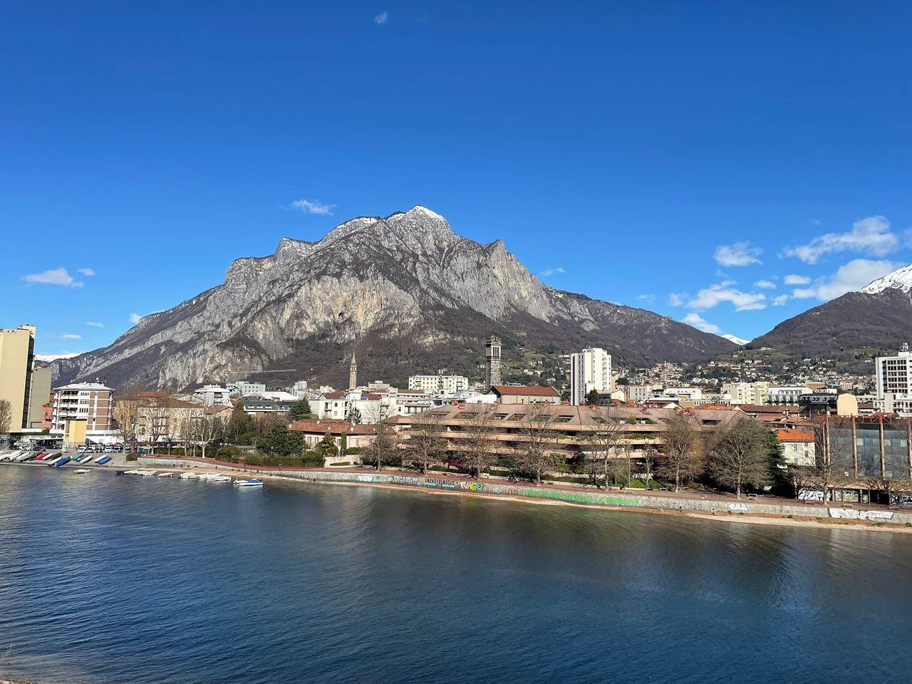 Ganze Wohnung, Die Terrasse über der Adda in Malgrate, Comer See