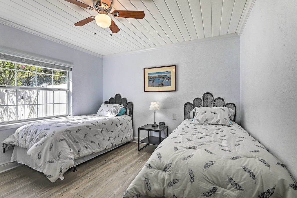 Chic Home w/ Fire Pit & Patio, Walk to Lake! in Mount Dora, Lake County