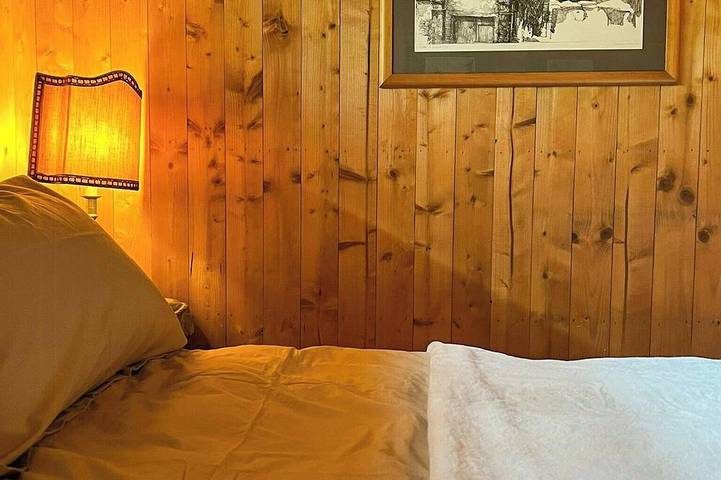 Casa Walser del XV secolo in borgo storico in Alagna Valsesia, Alpi Pennine