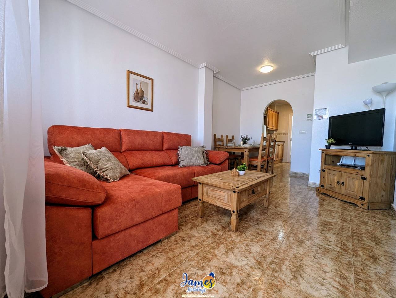 Appartement entier, Appartement de vacances pour 4 personnes avec piscine in Punta Prima (Alicante), Orihuela
