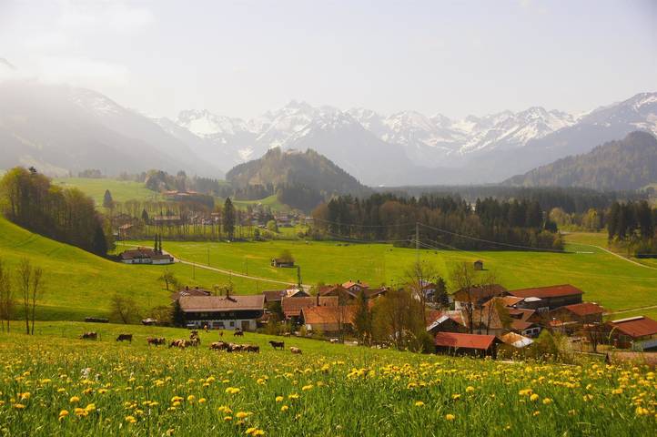 Ferienwohnung für 3 Personen, mit Balkon und Terrasse sowie Garten in Fischen - 2