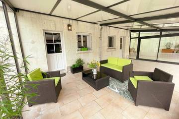 Gîte pour 3 personnes, avec terrasse à Loches