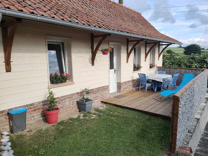 Gîte pour 2 personnes, avec terrasse
