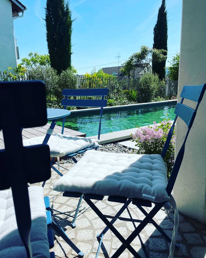 Ferienwohnung für 3 Personen, mit Terrasse und Sauna sowie Garten in Bodman-Ludwigshafen - 4