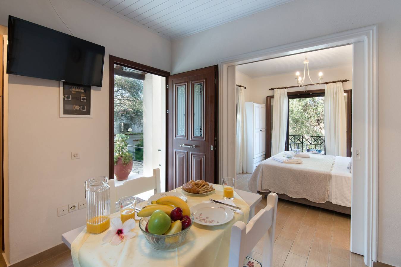 Ganze Wohnung, Ferienwohnung für 2 Personen mit Balkon in Paxos