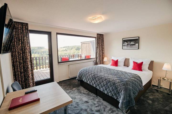 Hotel für 2 Personen, mit Terrasse und Ausblick