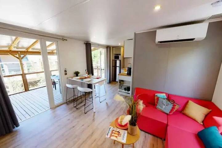 Mobil home pour 4 personnes à Cabrières-d'Aigues - 2