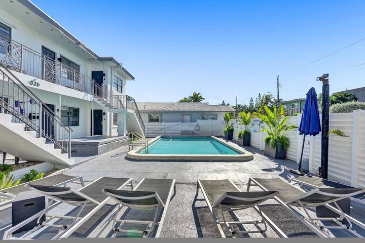 Strandhaus für 4 Personen, mit Pool und Balkon, kinderfreundlich in Florida