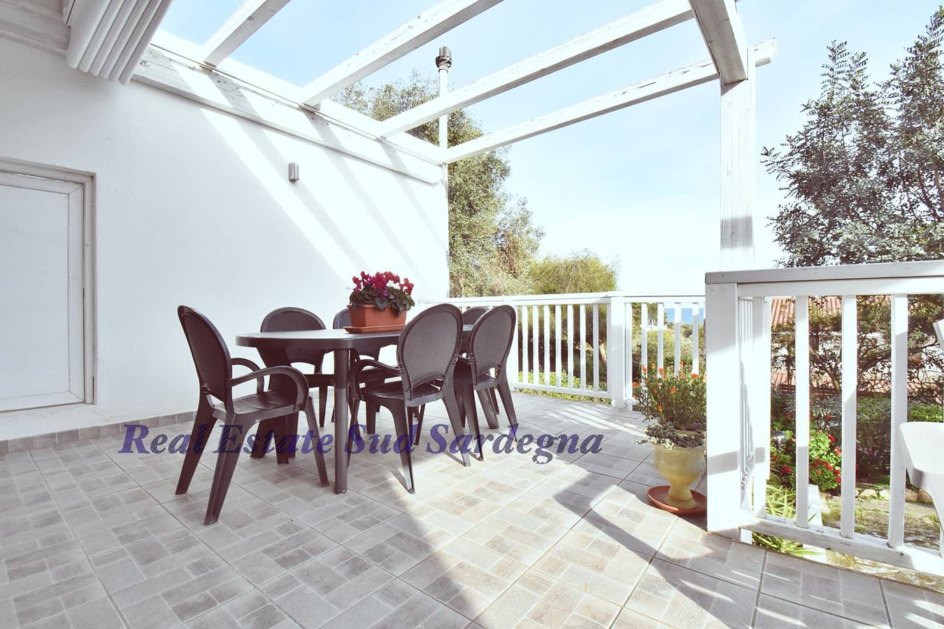 Ferienhaus für 4 Personen mit Garten in Porto Columbu, Sarroch