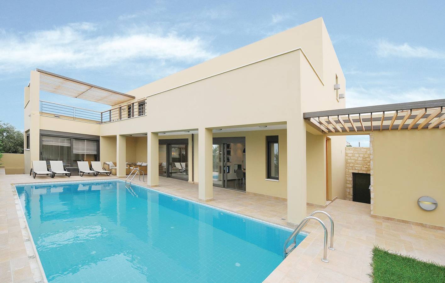 Gemütliches Apartment mit Pool & Terrasse, 600m zum Strand in Skaleta, Rethymno und Umgebung