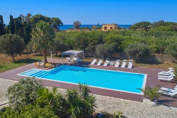 Casa Vacanza per 14 Persone in Marausa, Sicilia, Foto 2