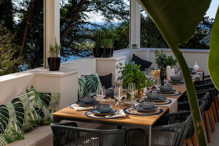 Ferienhaus für 12 Personen, mit Meerblick und Garten sowie Sauna und Pool in Dubrovnik - 4