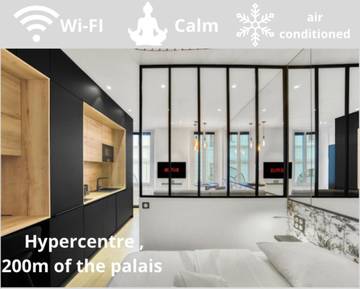 Gîte pour 4 personnes dans Palais Des Festivals Et Des Congres
