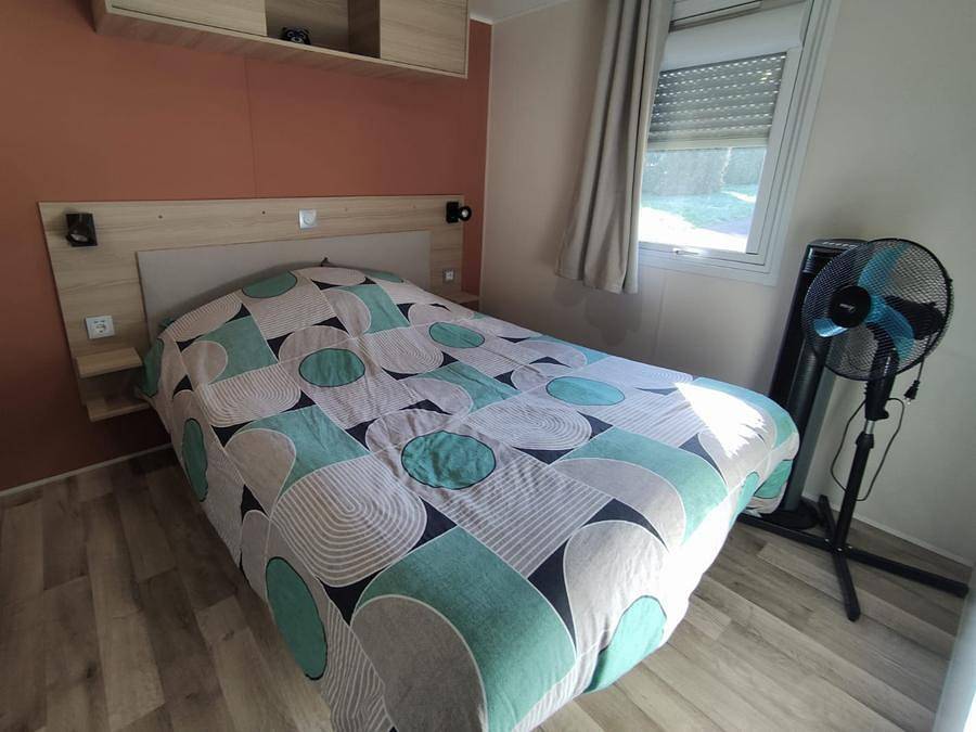 Camping Le Chanet - Mobilhome 4 personas - Mobil home de prestigio Emotion 2 habitaciones in Ornans, Jura Francais