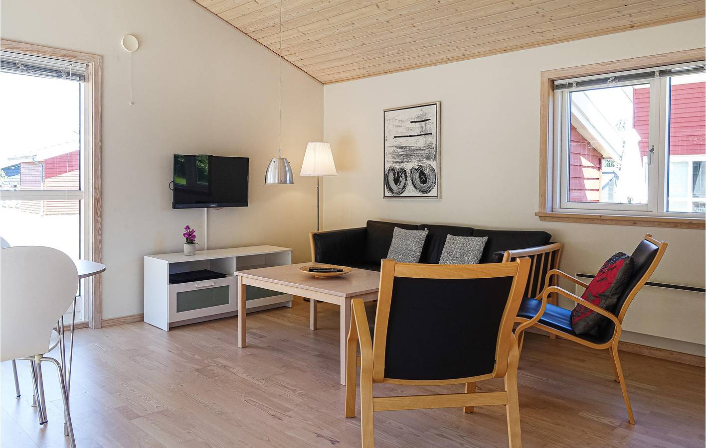 Feriehus for 6 personer med terrasse in Rø, Gudhjem